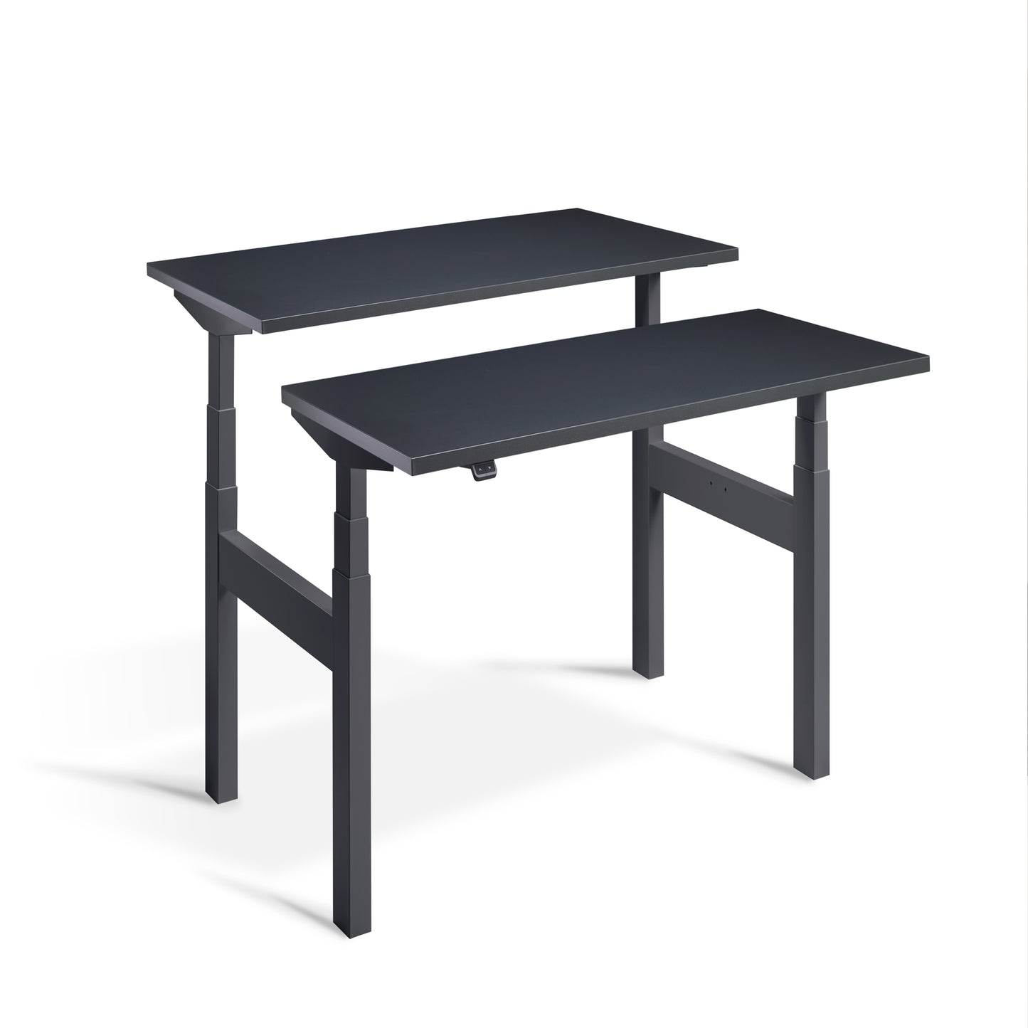 Smart Stand Duo - 1600mm Wide Electric Height Adjustable Standing Desk for office