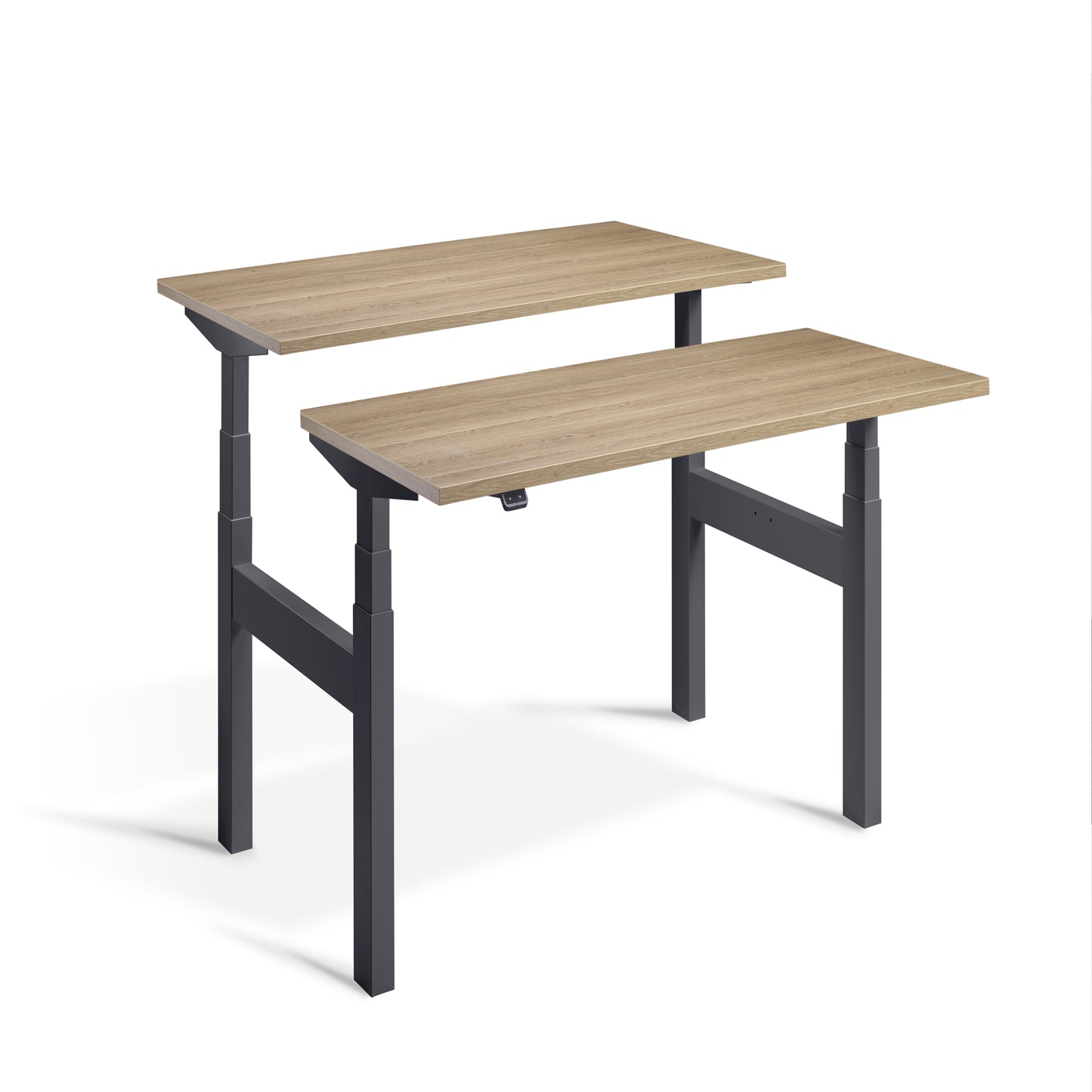 Smart Stand Duo - 1600mm Wide Electric Height Adjustable Standing Desk for office