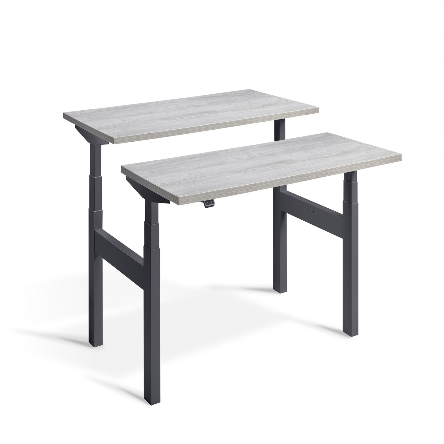 Smart Stand Duo - 1600mm Wide Electric Height Adjustable Standing Desk for office