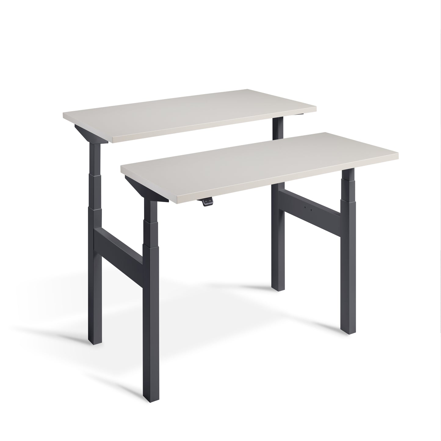 Smart Stand Duo - 1600mm Wide Electric Height Adjustable Standing Desk for office