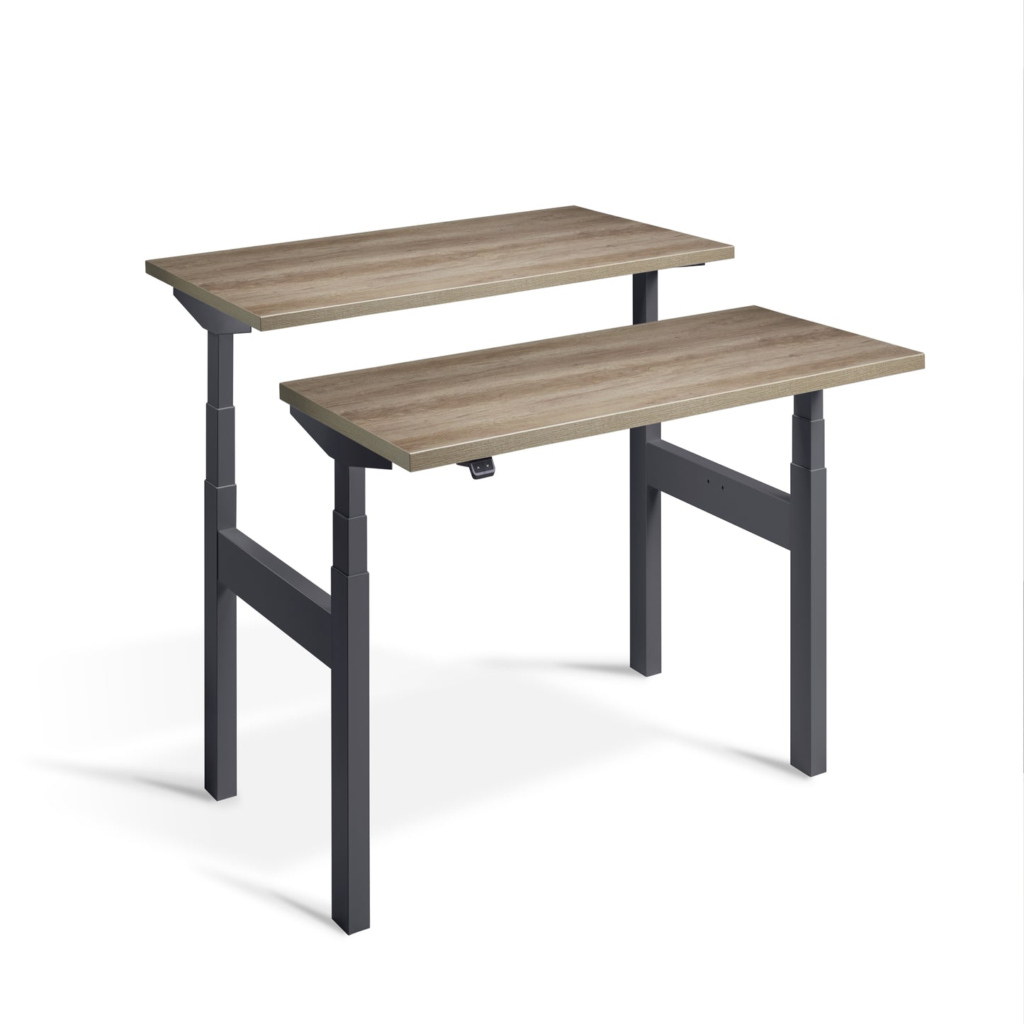 Smart Stand Duo - 1600mm Wide Electric Height Adjustable Standing Desk for office