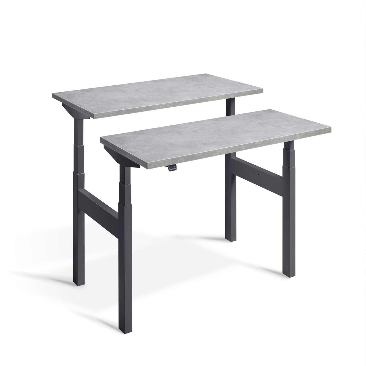 Smart Stand Duo - 1600mm Wide Electric Height Adjustable Standing Desk for office