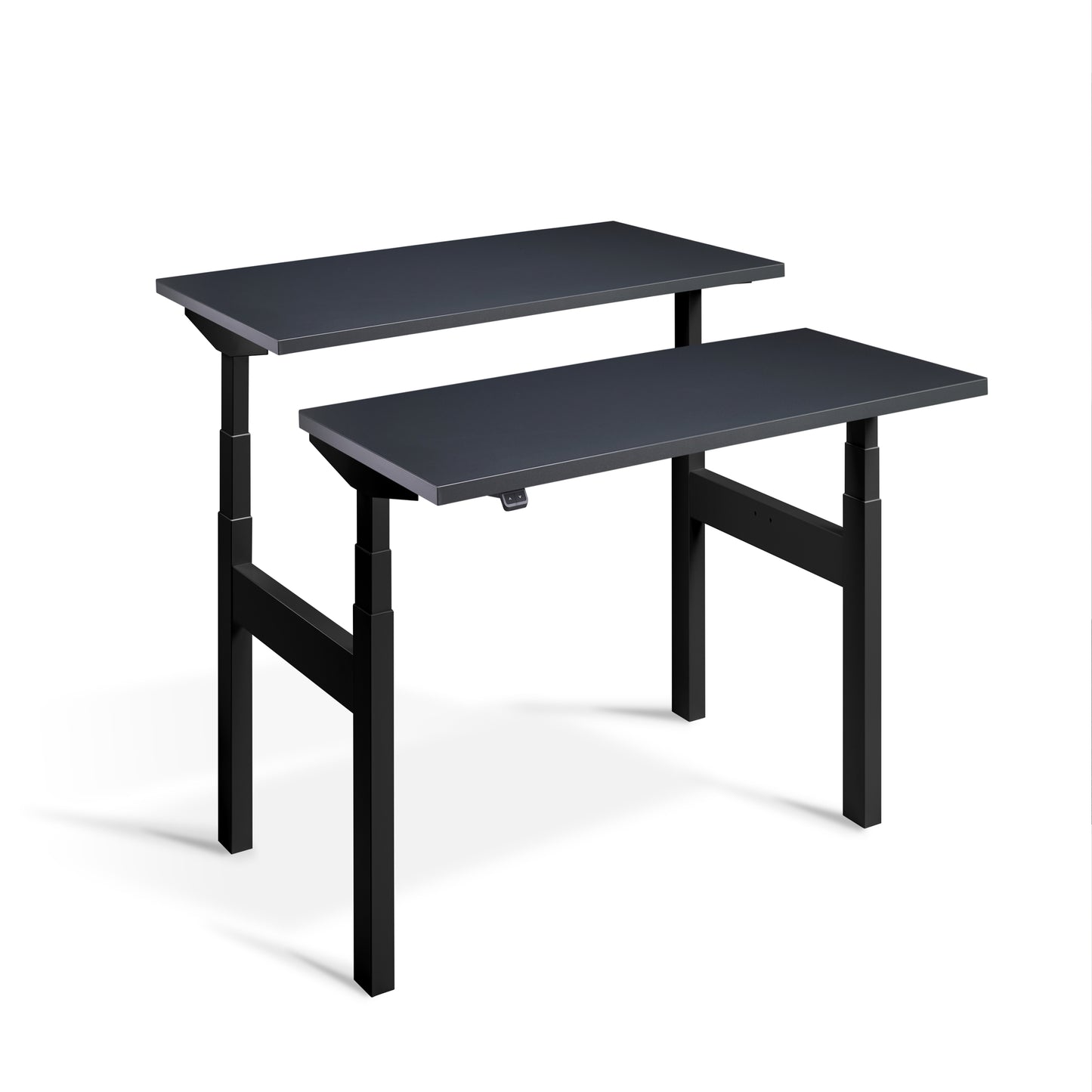 Smart Stand Duo - 1600mm Wide Electric Height Adjustable Standing Desk for office