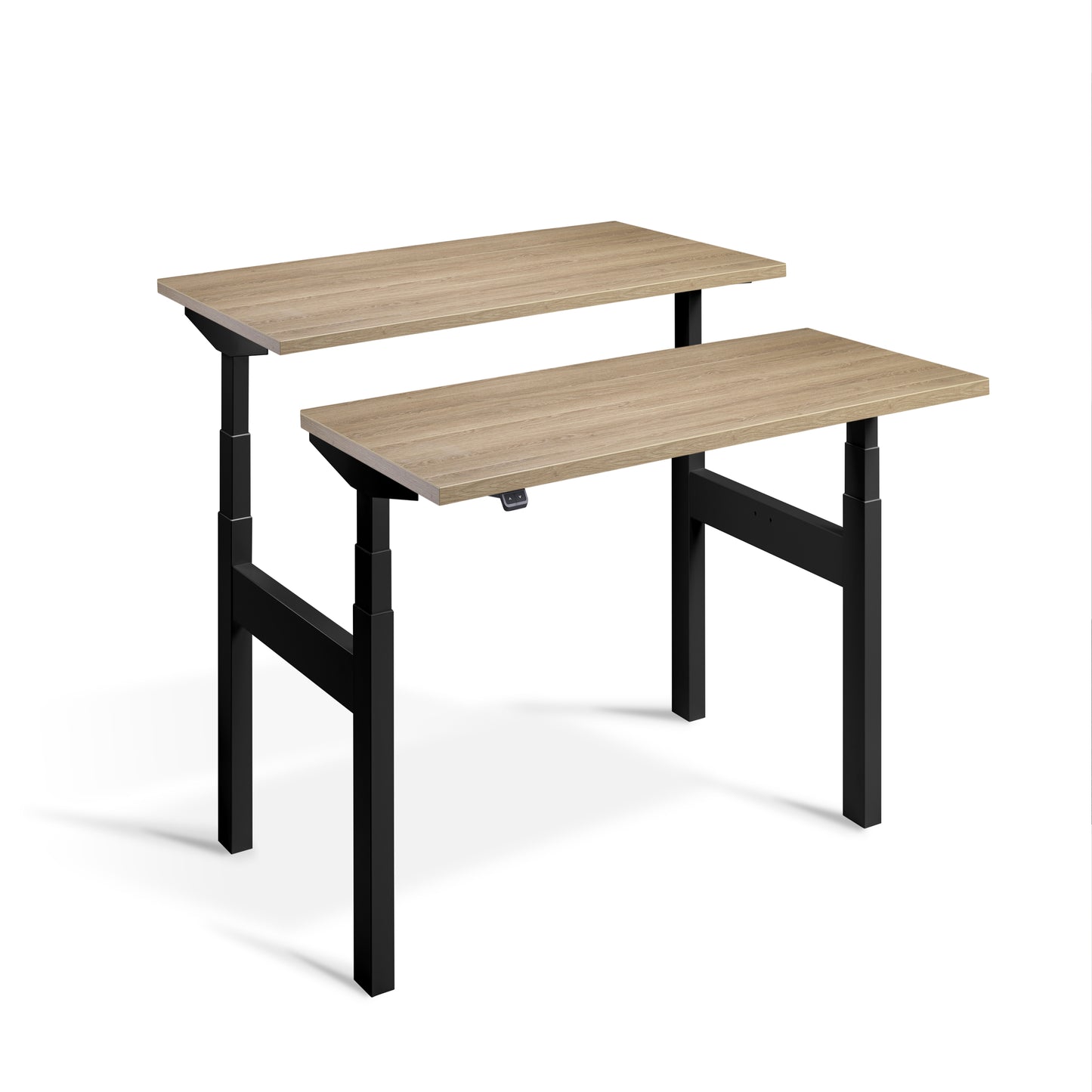 Smart Stand Duo - 1600mm Wide Electric Height Adjustable Standing Desk for office