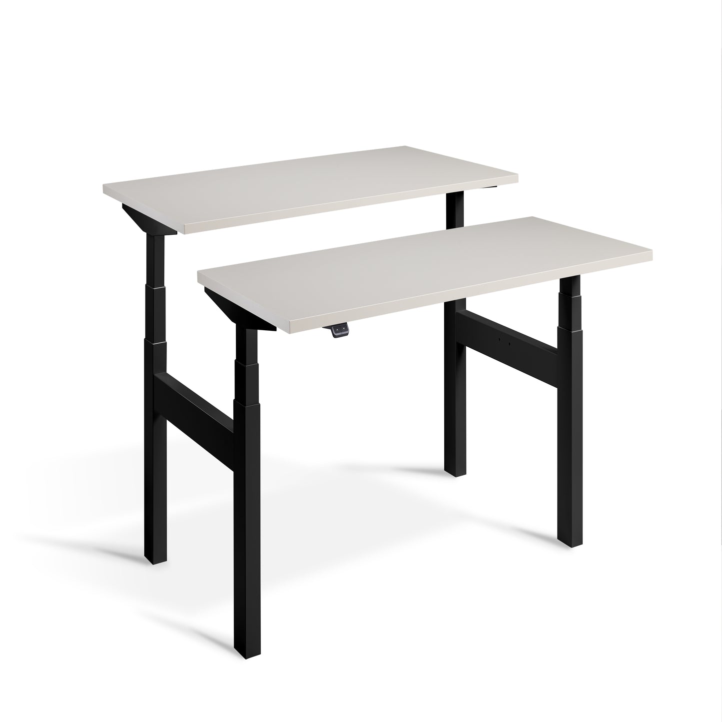 Smart Stand Duo - 1600mm Wide Electric Height Adjustable Standing Desk for office