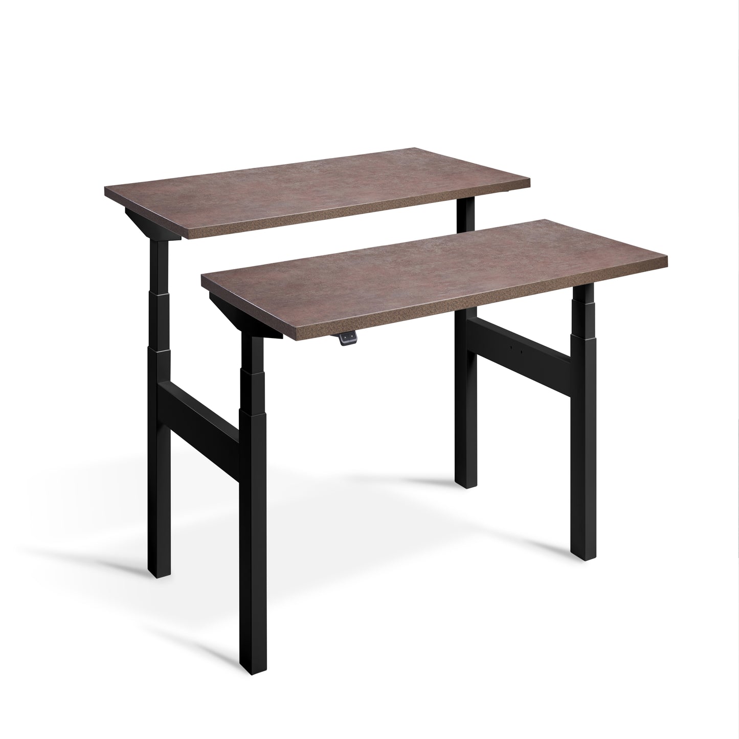 Smart Stand Duo - 1600mm Wide Electric Height Adjustable Standing Desk for office