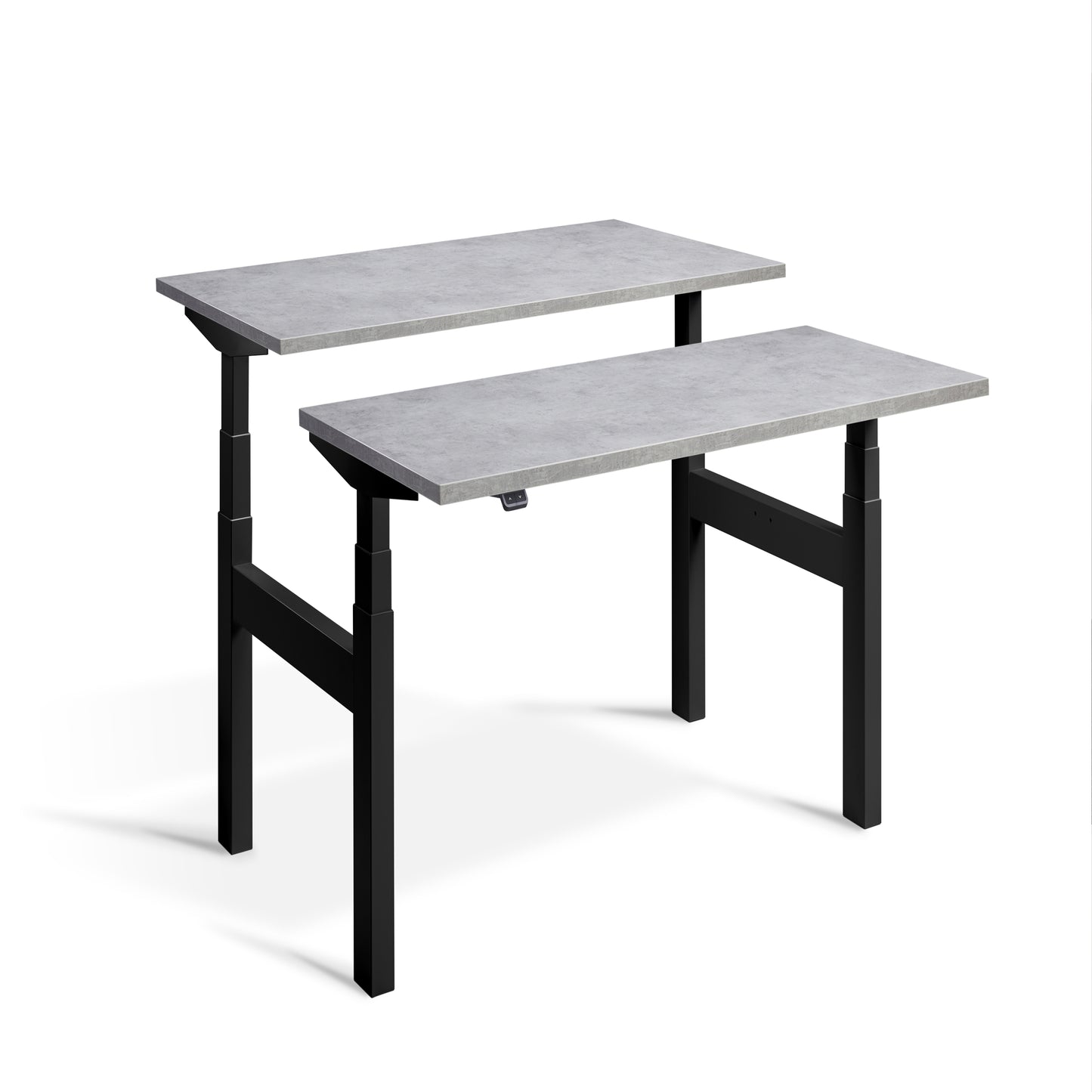 Smart Stand Duo - 1600mm Wide Electric Height Adjustable Standing Desk for office