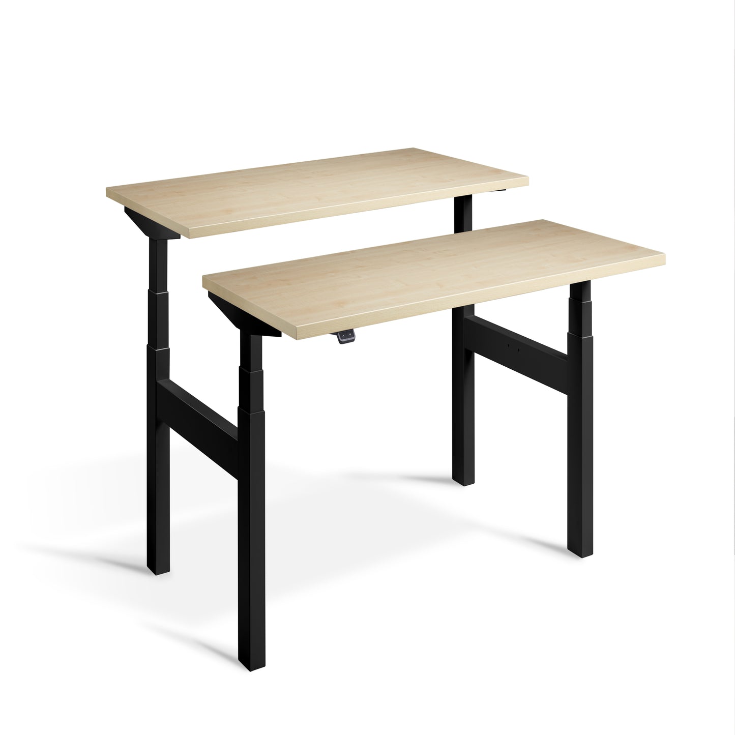 Smart Stand Duo - 1600mm Wide Electric Height Adjustable Standing Desk for office