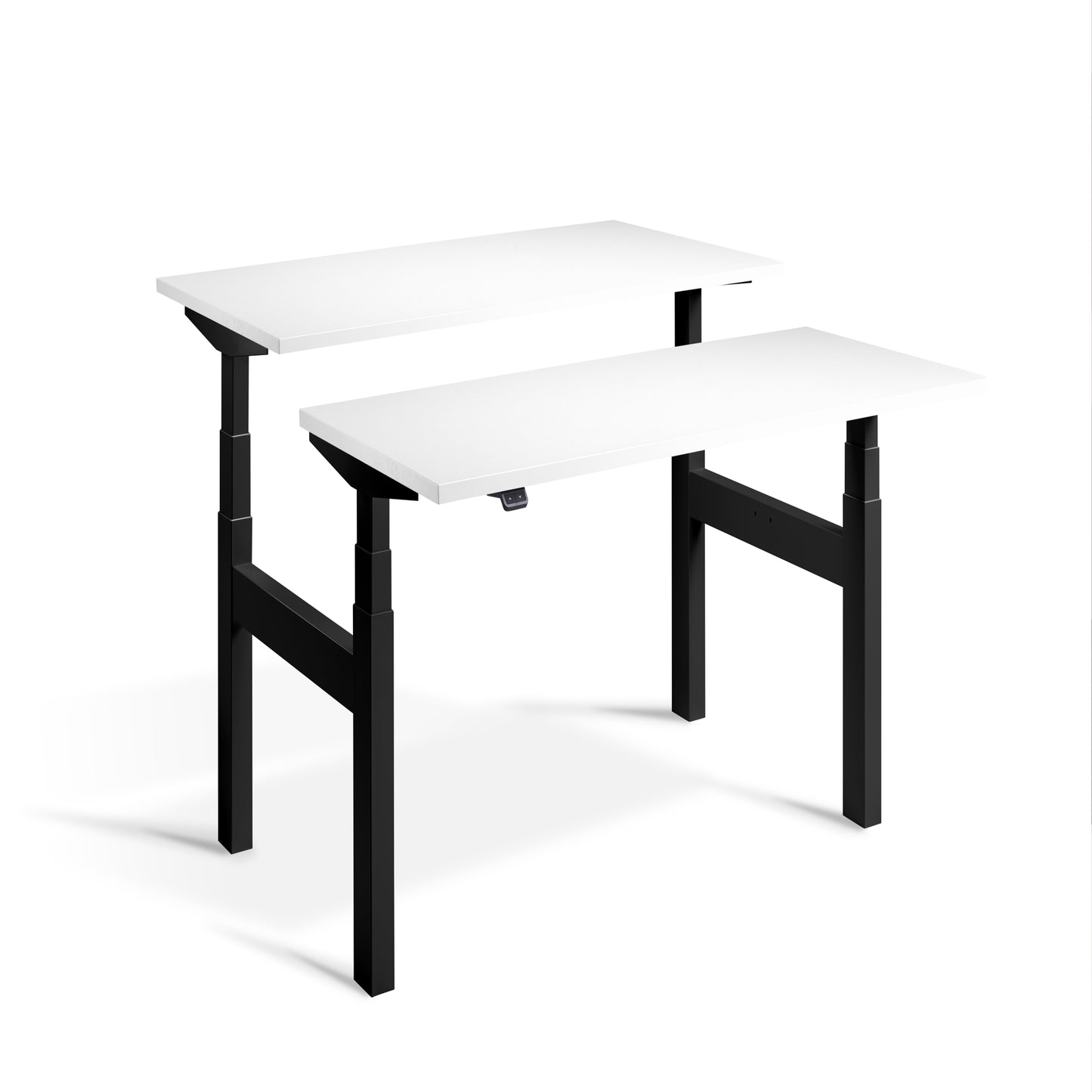 Smart Stand Duo - 1600mm Wide Electric Height Adjustable Standing Desk for office