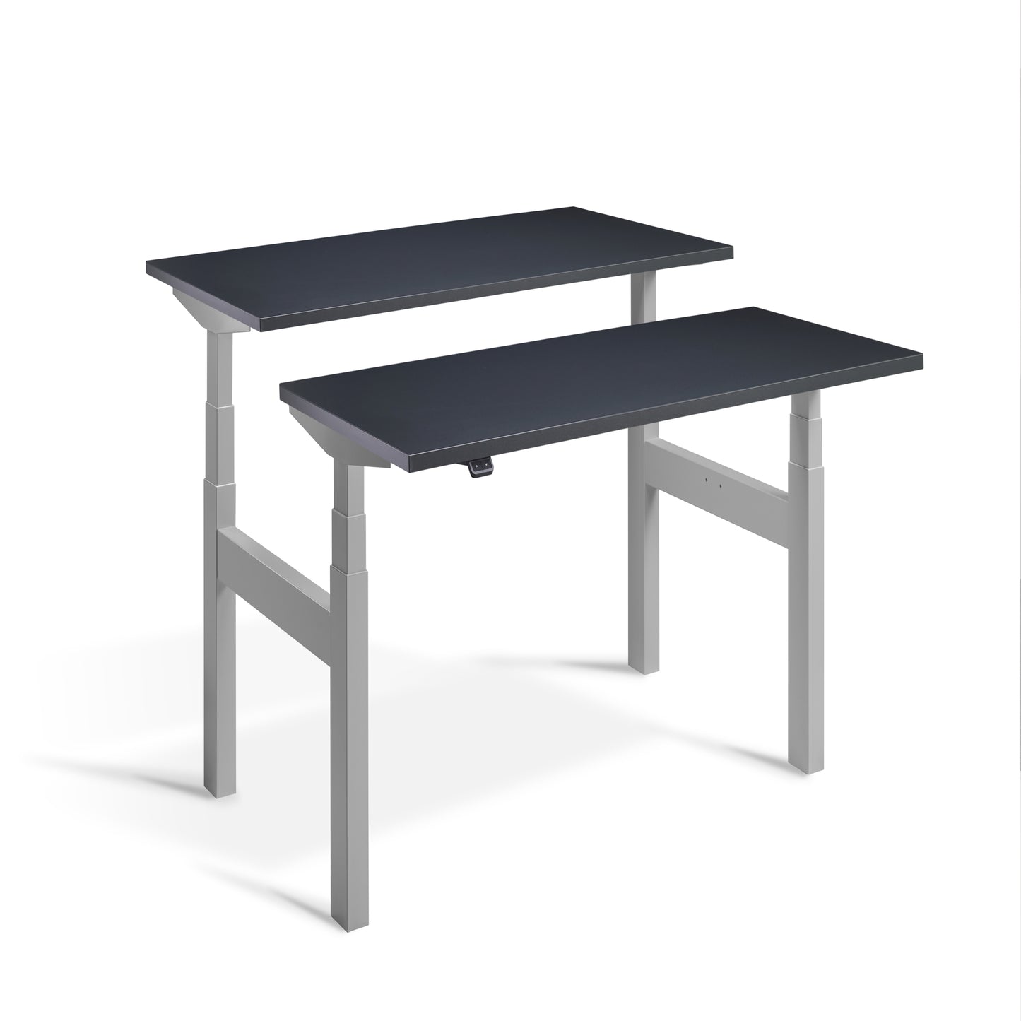 Smart Stand Duo - 1600mm Wide Electric Height Adjustable Standing Desk for office