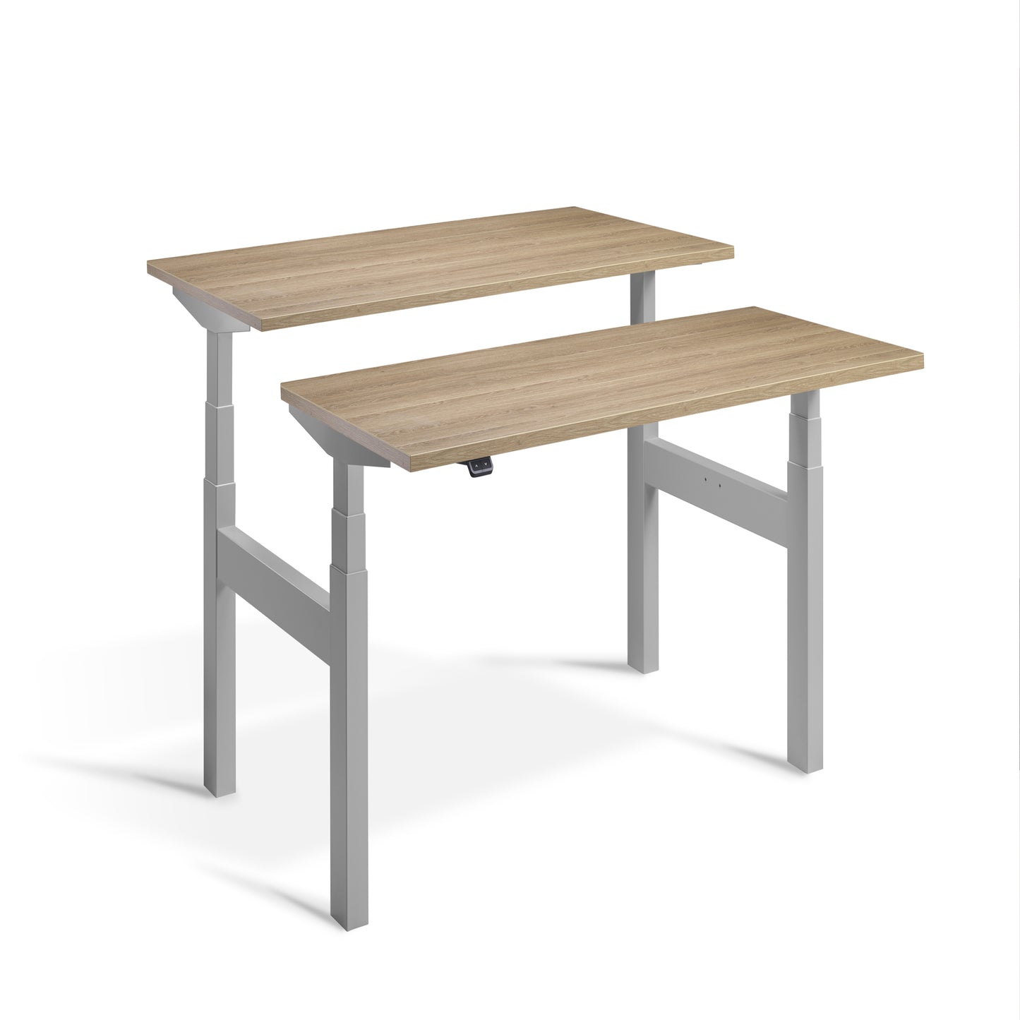 Smart Stand Duo - 1600mm Wide Electric Height Adjustable Standing Desk for office