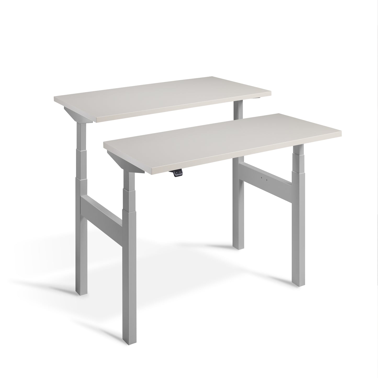 Smart Stand Duo - 1600mm Wide Electric Height Adjustable Standing Desk for office
