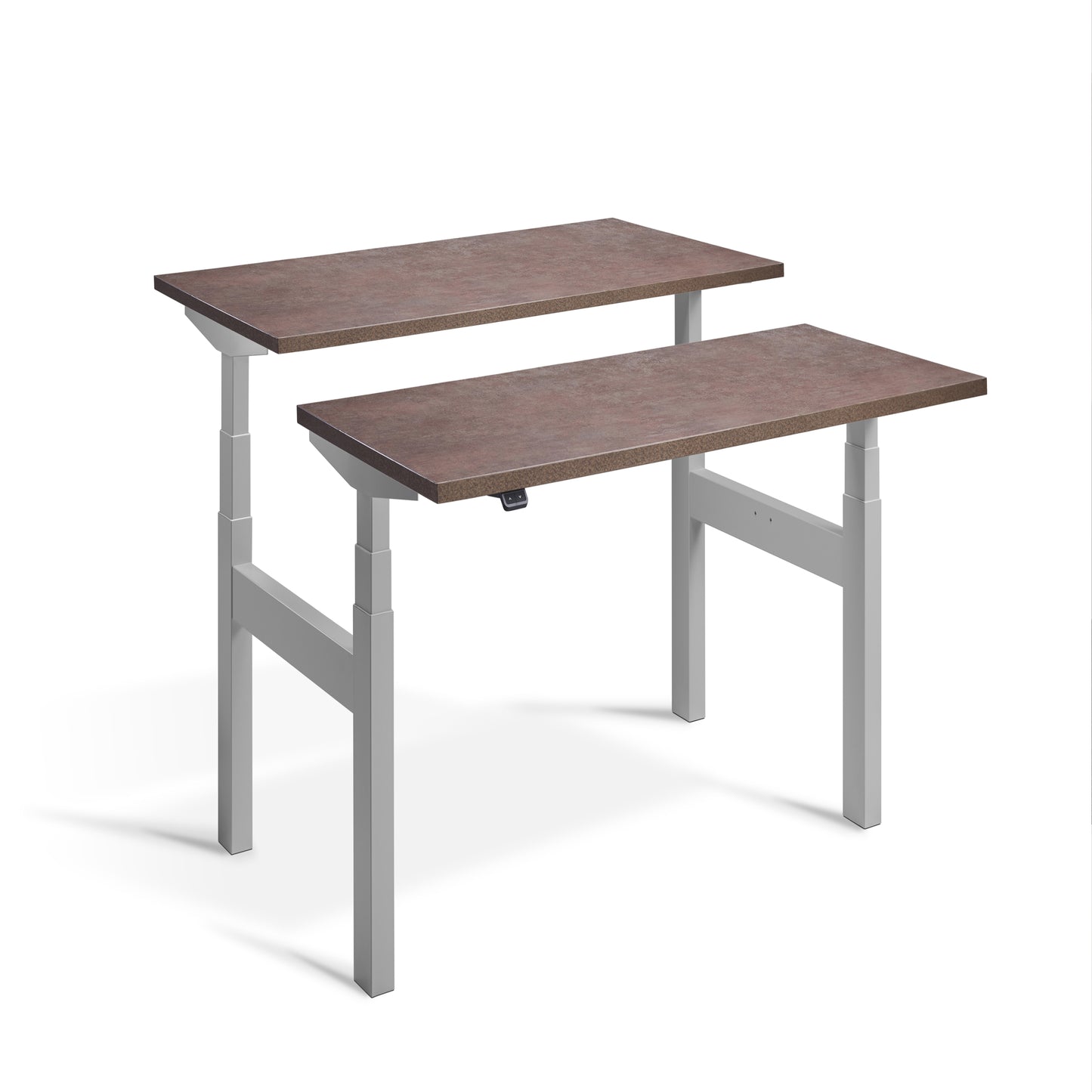 Smart Stand Duo - 1600mm Wide Electric Height Adjustable Standing Desk for office