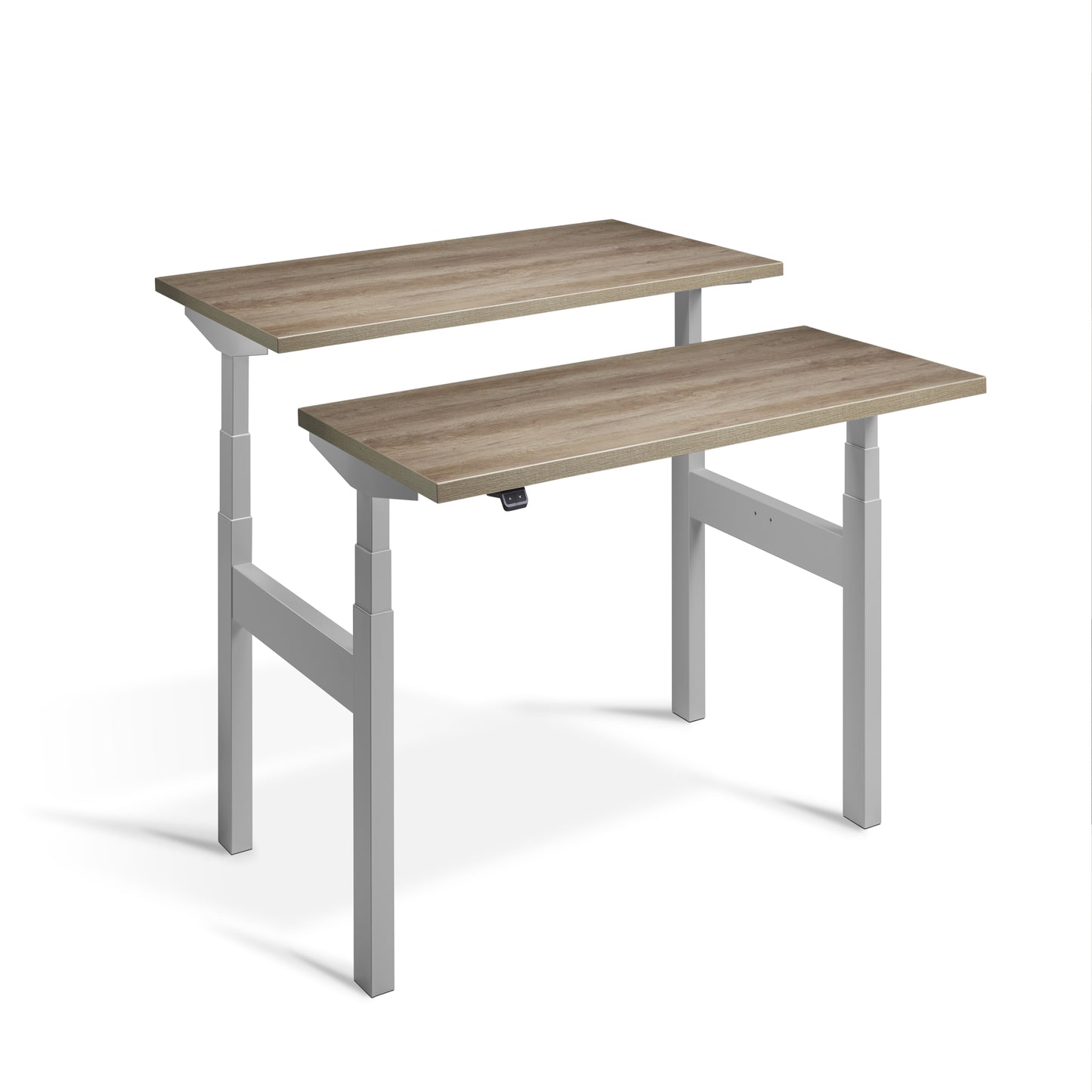 Smart Stand Duo - 1600mm Wide Electric Height Adjustable Standing Desk for office