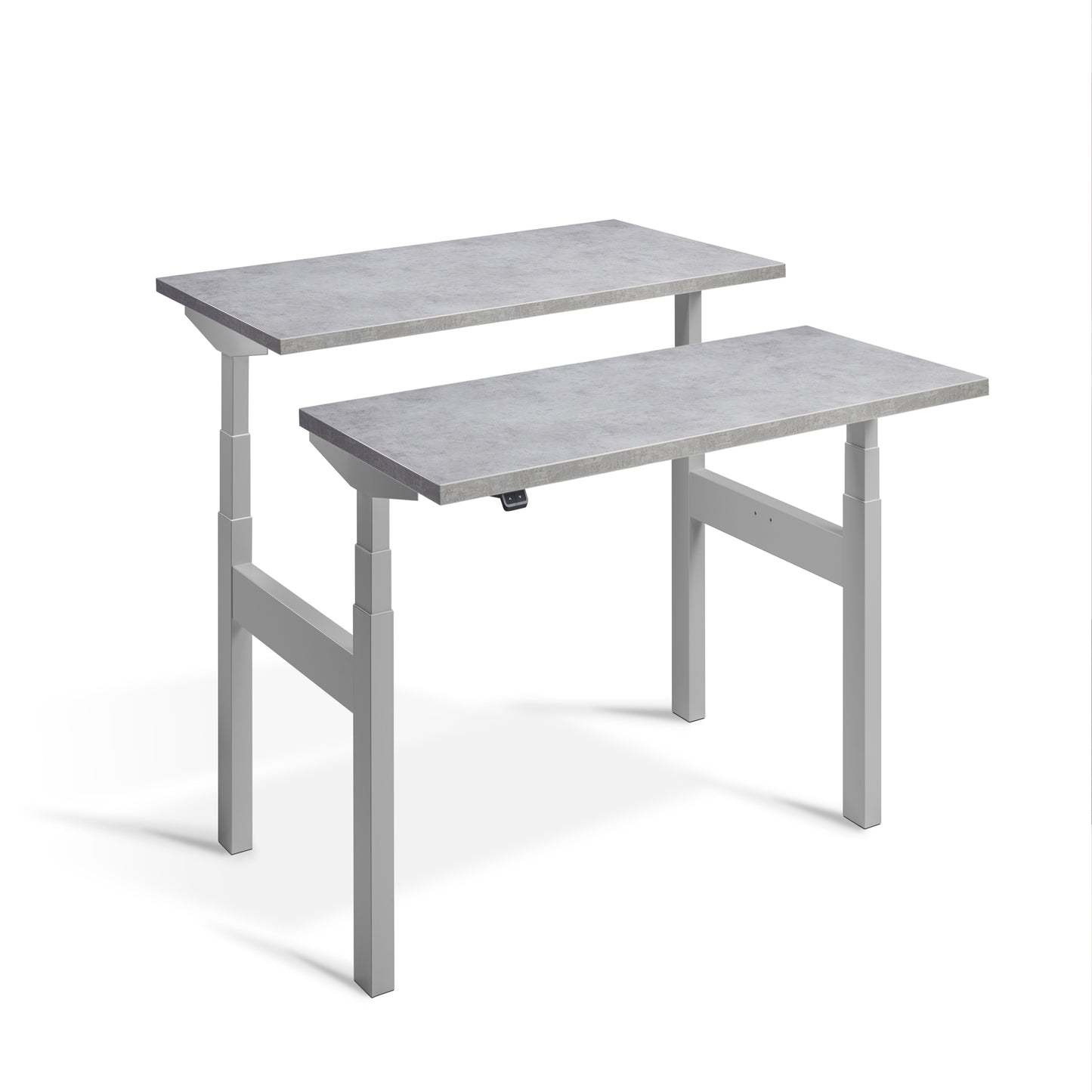 Smart Stand Duo - 1600mm Wide Electric Height Adjustable Standing Desk for office