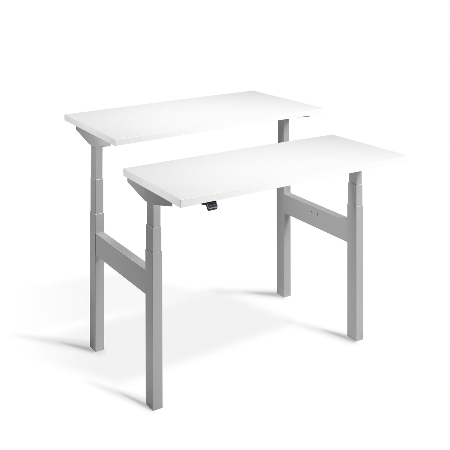 Smart Stand Duo - 1600mm Wide Electric Height Adjustable Standing Desk for office