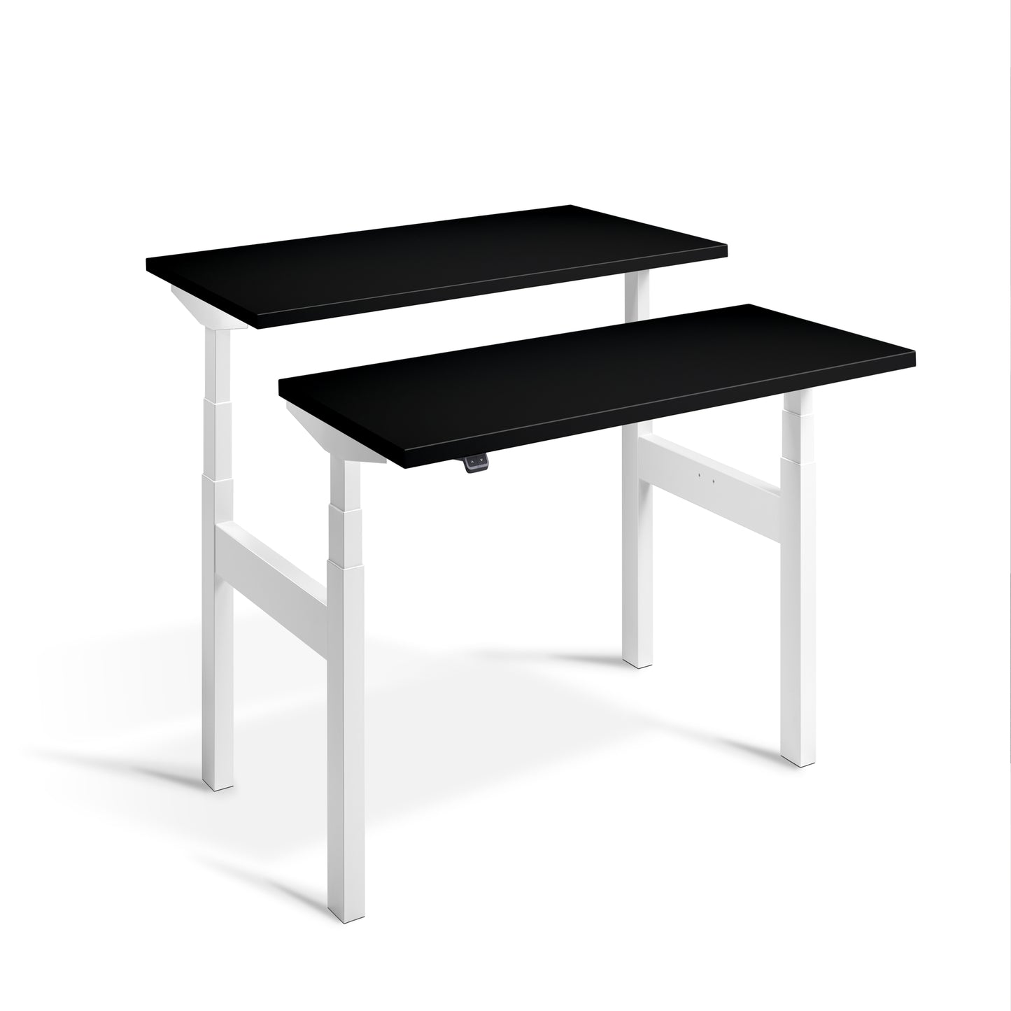 Smart Stand Duo - 1600mm Wide Electric Height Adjustable Standing Desk for office
