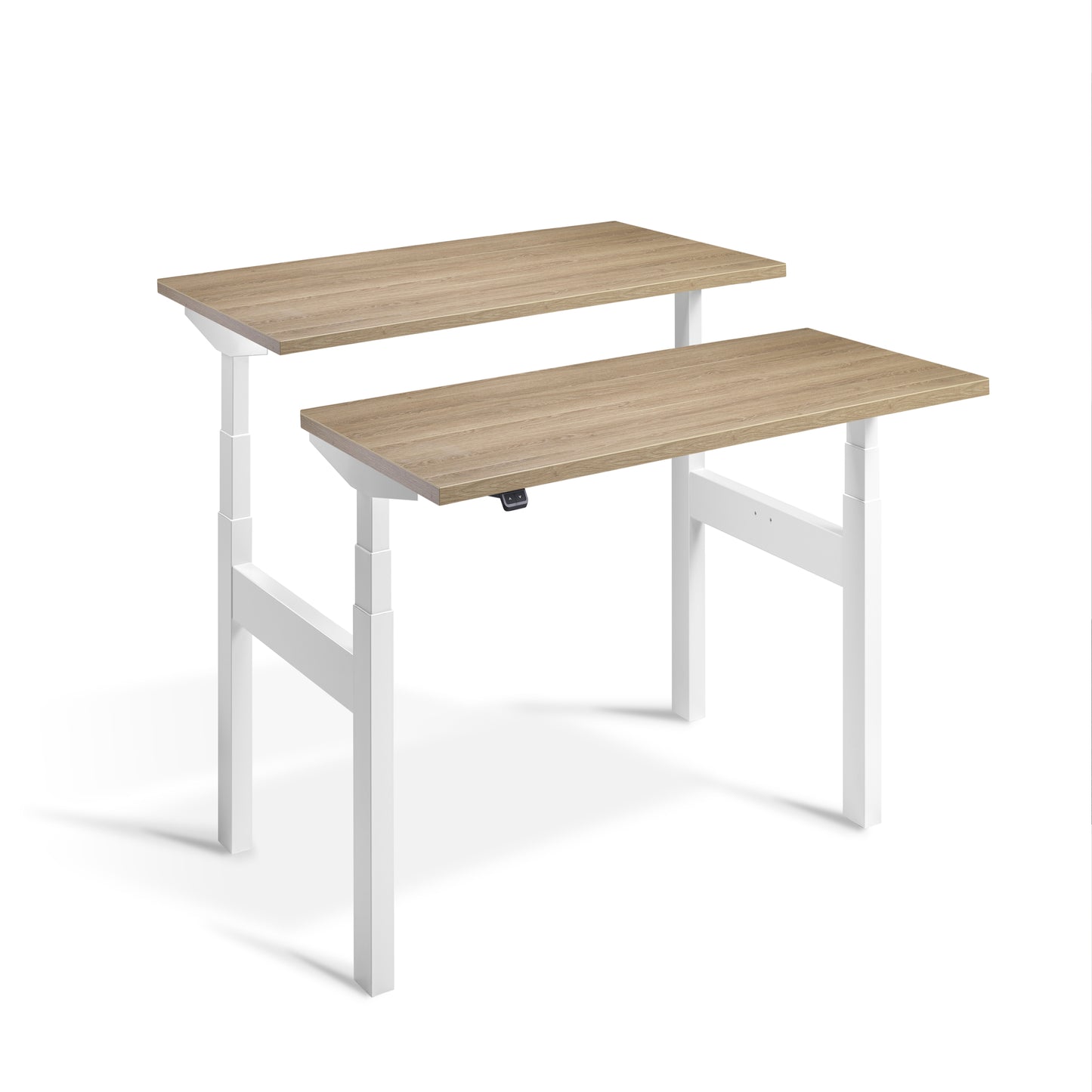 Smart Stand Duo - 1600mm Wide Electric Height Adjustable Standing Desk for office