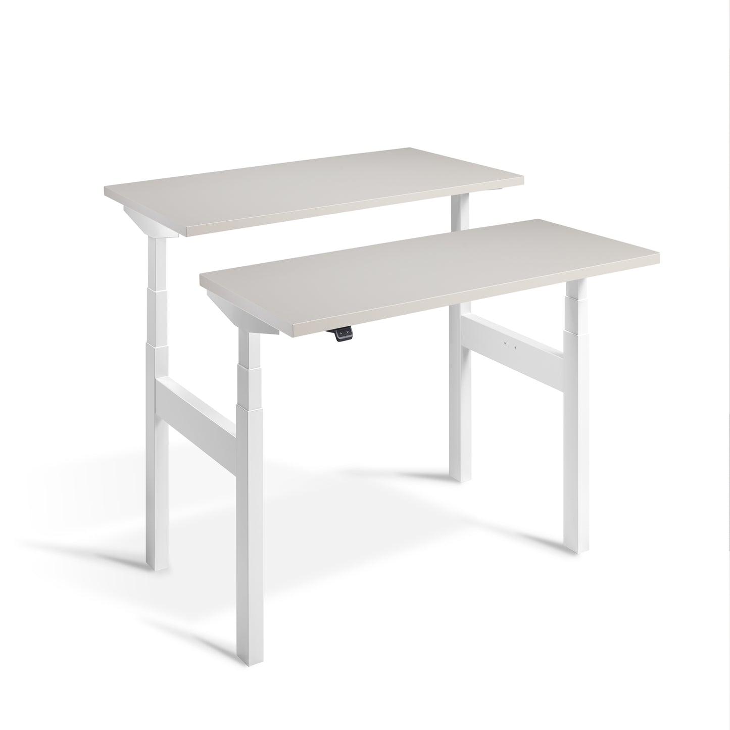 Smart Stand Duo - 1600mm Wide Electric Height Adjustable Standing Desk for office
