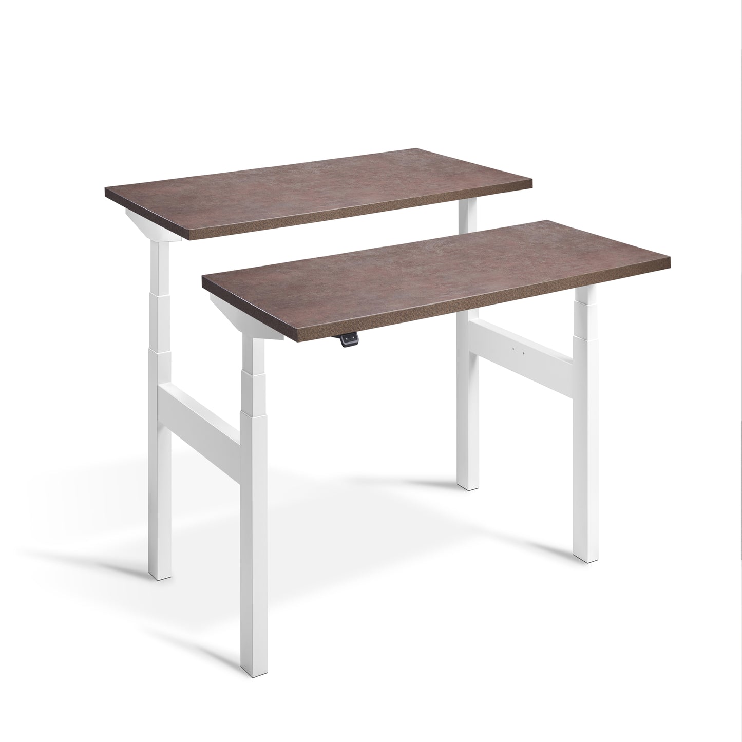 Smart Stand Duo - 1600mm Wide Electric Height Adjustable Standing Desk for office