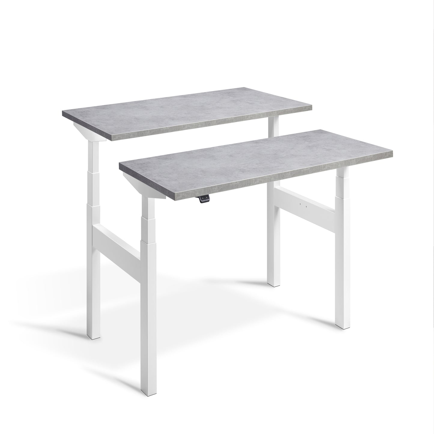 Smart Stand Duo - 1600mm Wide Electric Height Adjustable Standing Desk for office