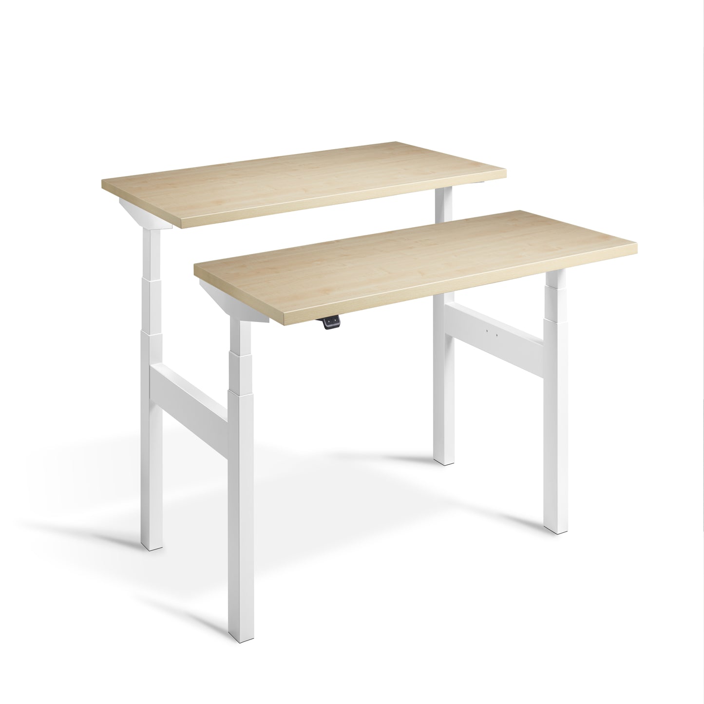 Smart Stand Duo - 1600mm Wide Electric Height Adjustable Standing Desk for office