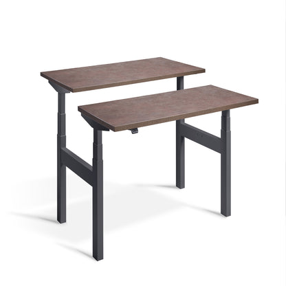 Smart Stand Duo - 1600mm Wide Electric Height Adjustable Standing Desk for office