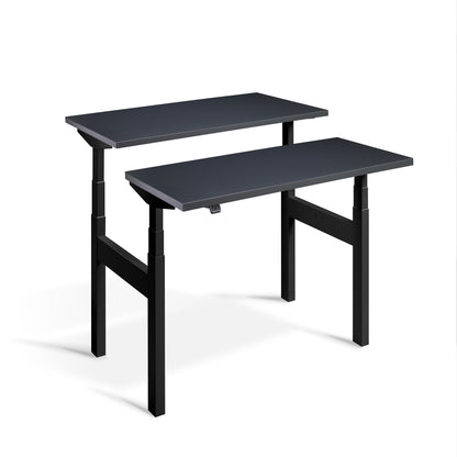 Smart Stand Duo - 1600mm Wide Electric Height Adjustable Standing Desk for office