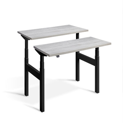 Smart Stand Duo - 1600mm Wide Electric Height Adjustable Standing Desk for office
