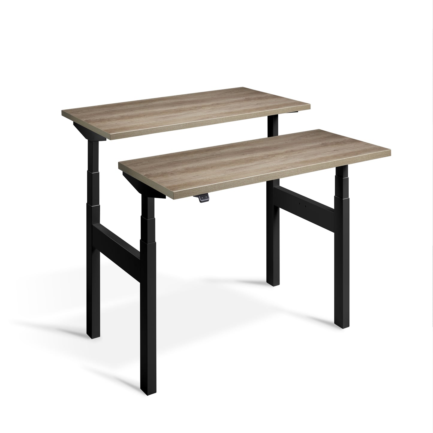 Smart Stand Duo - 1600mm Wide Electric Height Adjustable Standing Desk for office