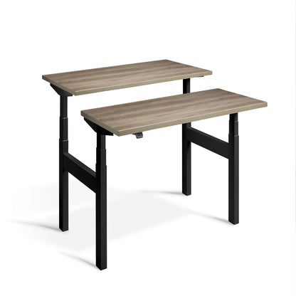 Smart Stand Duo - 1600mm Wide Electric Height Adjustable Standing Desk for office