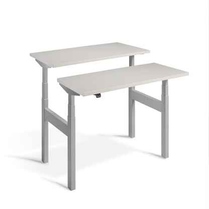 Smart Stand Duo - 1600mm Wide Electric Height Adjustable Standing Desk for office